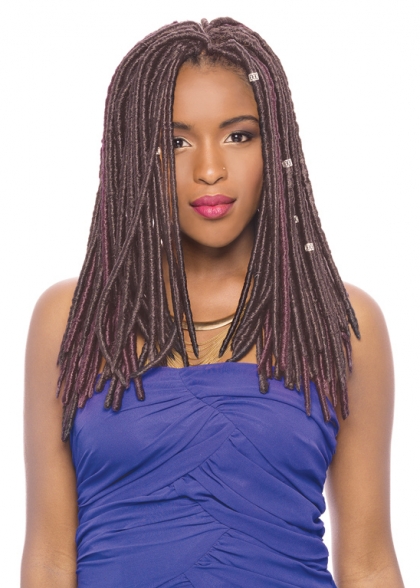 2X MAMBO FAUX LOCS 14"