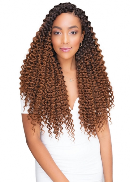 2X PERUVIAN COLUMBIAN CURL 18"