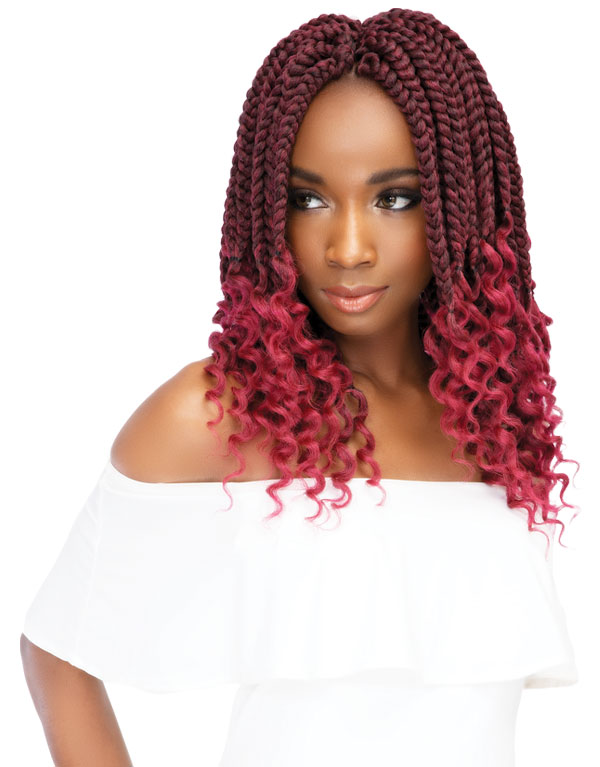 BOX BRAID 12" CURLY FINISH - Image 3