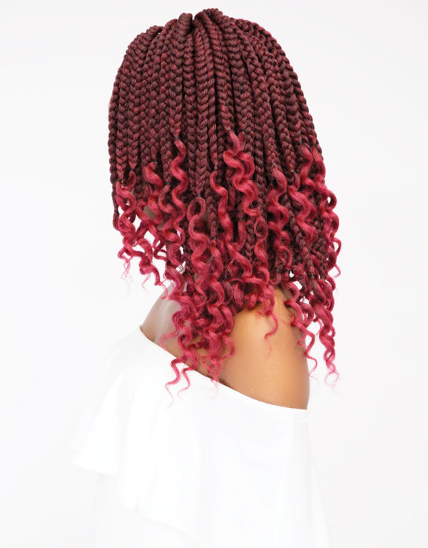 BOX BRAID 12" CURLY FINISH - Image 5