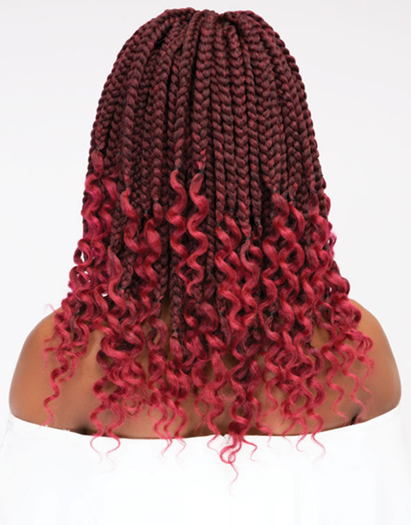 BOX BRAID 12" CURLY FINISH - Image 6