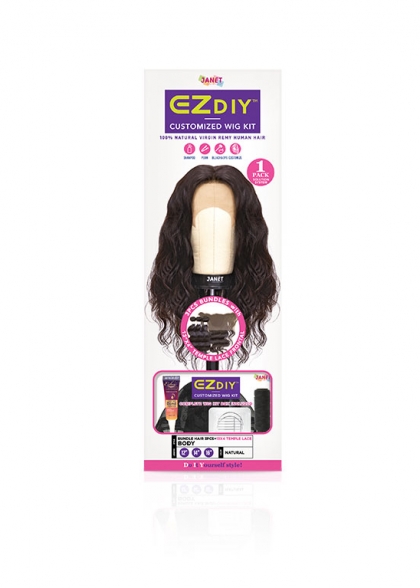 EZ DIY BODY 13X4 TEMPLE LACE