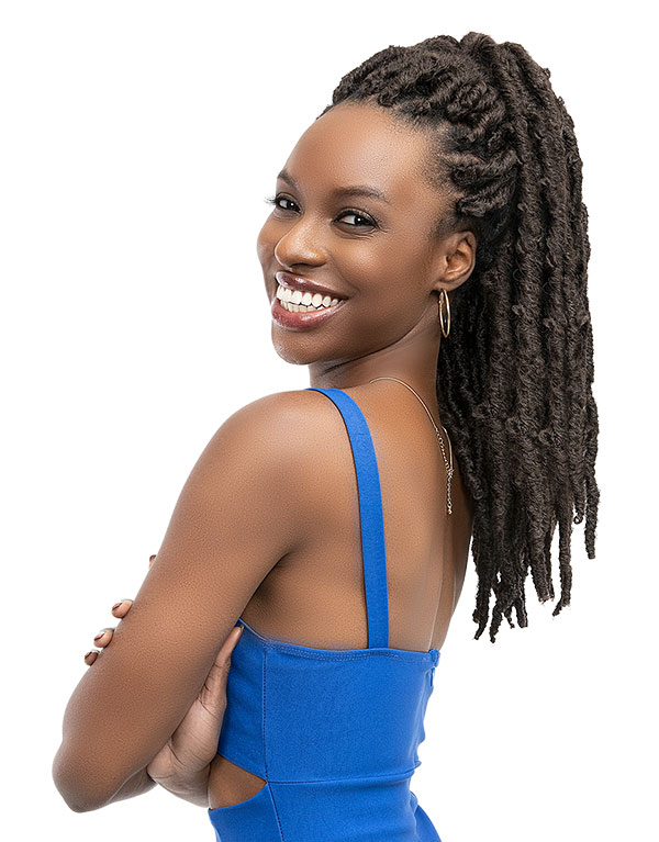 BUTTERFLY BORN LOCS 18" - Image 5