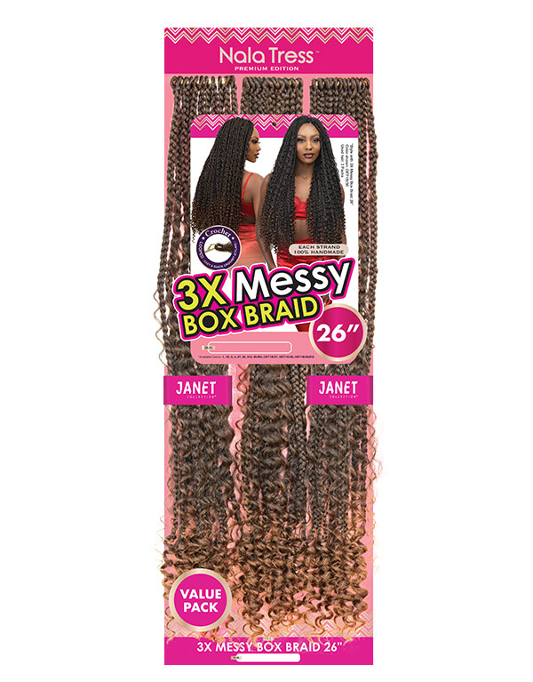 3X MESSY BOX BRAID 26" - Image 2