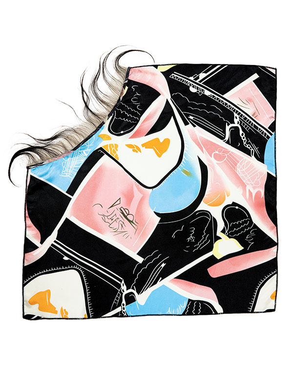 MELT LAFICHU BANG LACE SCARF PICASSO - Image 2