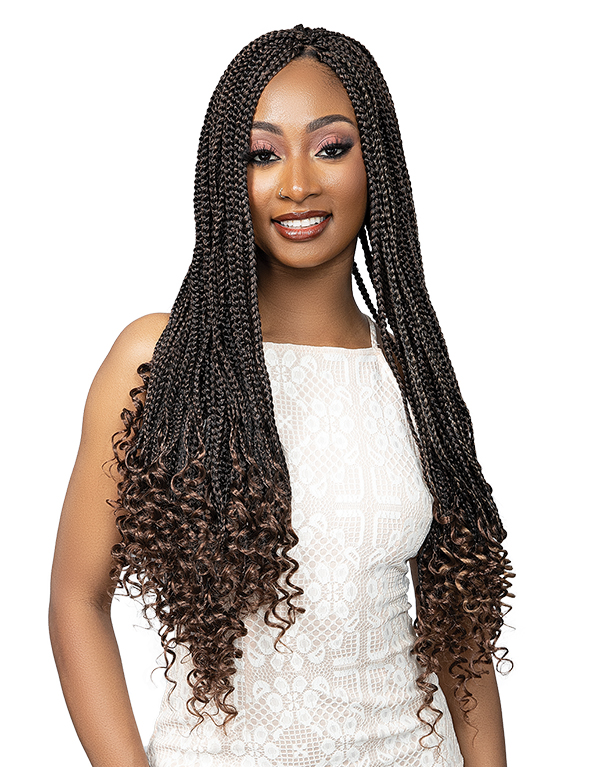 3X BOX BRAID FRENCH CURL 24" - Image 3