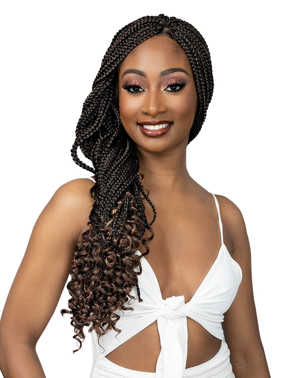3X BOX BRAID FRENCH CURL 24" - Image 11