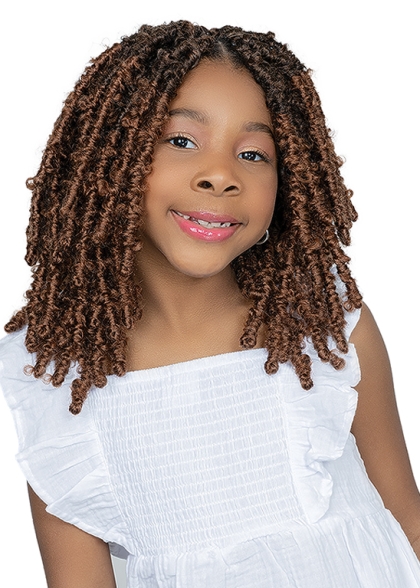 3X TEENY BALI BUTTERFLY LOCS 8"