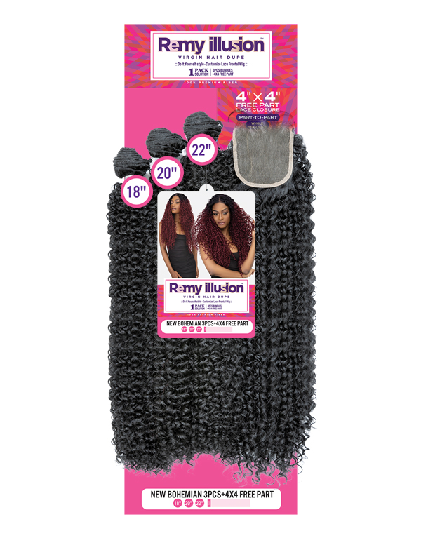 REMY ILLUSION NEW BOHEMIAN 3PCS+4X4 FREE PART - Image 2
