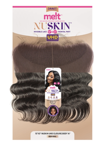 MELT 13X5 NUSKIN UHD LACE CLOSURE BODY 10" 12" 14"