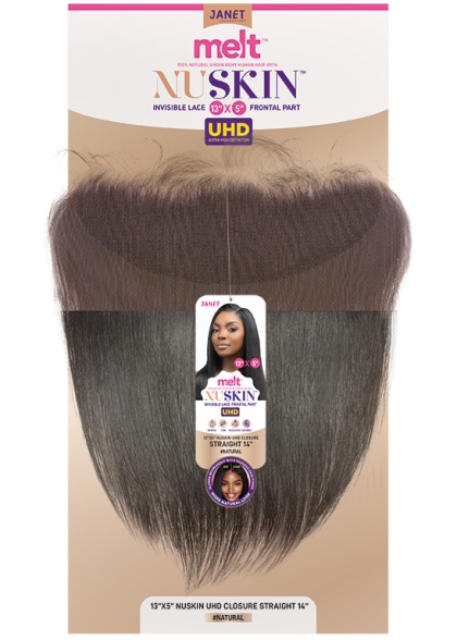 MELT 13X5 NUSKIN UHD LACE CLOSURE STRAIGHT 10" 12" 14"