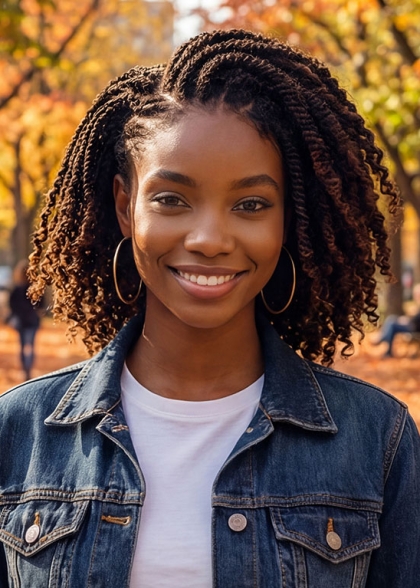 HH FEATHER CROCHET HAIR AFRO KINKY 18"