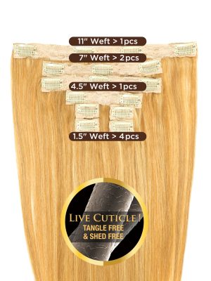 11A ALIBA CLIP-IN WEAVE 8PCS - Image 3