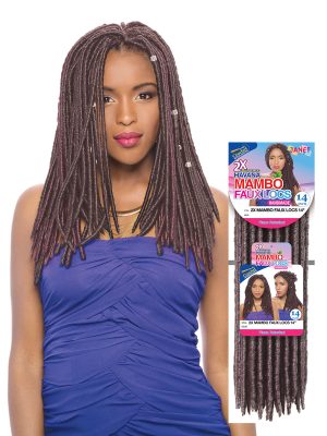 2X MAMBO FAUX LOCS 14 INCH - Image 1