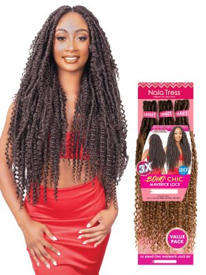3X BOHO CHIC MAVERICK LOCS 20 INCH - Image 1