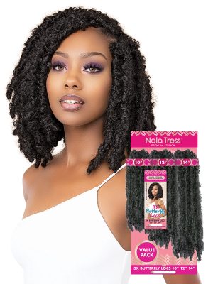 3X BUTTERFLY LOCS  10" 12" 14" - Image 1