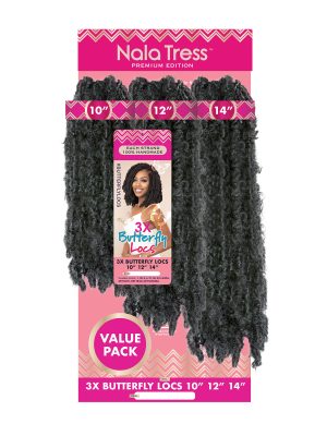 3X BUTTERFLY LOCS  10" 12" 14" - Image 5