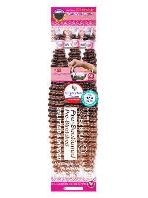3X EZ SPLIT PRE-STRETCHED DEEP WAVE 56 INCH - Image 7
