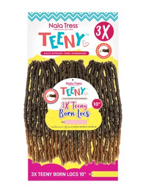 3X TEENY BORN LOCS 10 INCH - Image 3