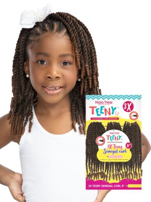 3X TEENY SENEGAL CURL 8 INCH - Image 1