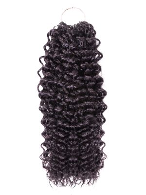 HUMAN HAIR FEATHER CROCHET HAIR WATER 18 INCH - Image 2