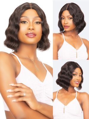 HD NATURAL DEEP PART KAMEL WIG - Image 3