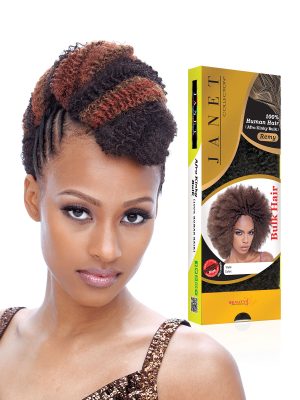 HUMAN HAIR AFRO KINKY BULK 18 INCH - Image 1