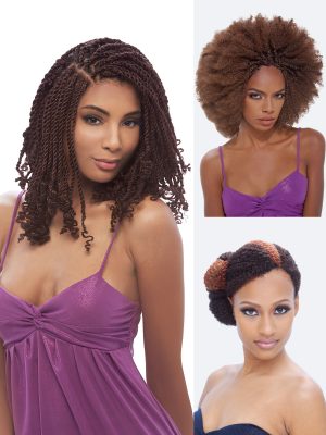 HUMAN HAIR AFRO KINKY BULK 18 INCH - Image 2