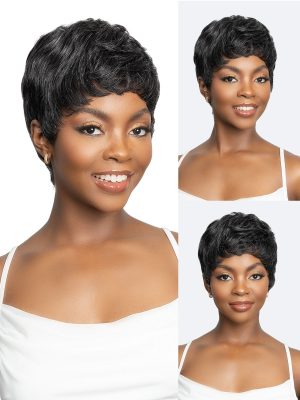 LAVISH SILVER HUMAN HAIR RAEL WIG - Image 2