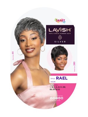 LAVISH SILVER HUMAN HAIR RAEL WIG - Image 4