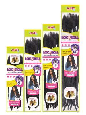 LOC N ROLL 100% HUMAN HAIR LOCS - Image 5