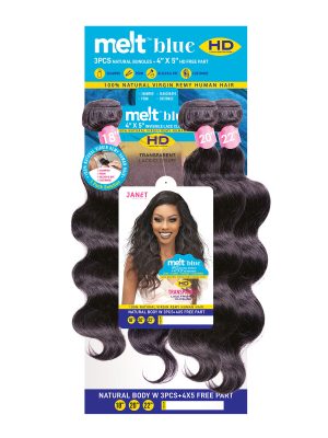 MELT BLUE NATURAL BODY 3PCS+4X5 HD FREE PART - Image 3