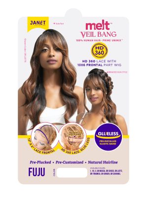 MELT HD VEIL BANG 360 LACE 13X6 FUJU WIG - Image 6