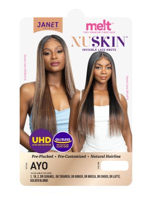 MELT NUSKIN UHD DEEP PART LACE AYO WIG - Image 4