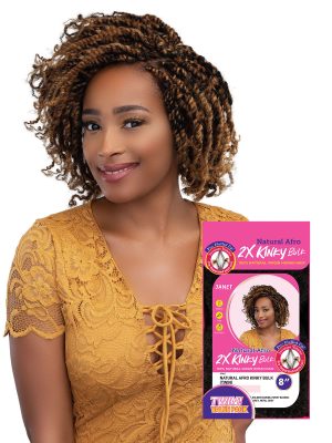 NATURAL AFRO KINKY BULK(TWIN) - Image 1
