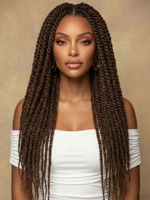 NATURAL AFRO KINKY BULK(TWIN) - Image 4