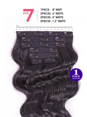 REMY ILLUSION CLIP-INS 7PCS BODY - Image 5
