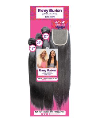 REMY ILLUSION YAKY STRAIGHT 3PCS+4X4 FREE PART - Image 2