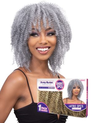 REMY ILLUSION SHORT 3PCS AFRO - Image 1