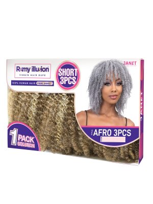 REMY ILLUSION SHORT 3PCS AFRO - Image 2