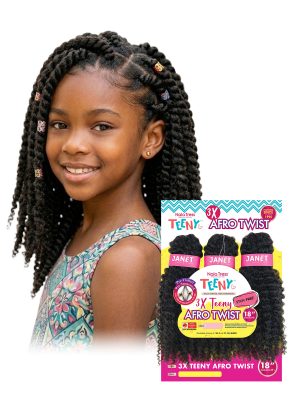 3X TEENY AFRO TWIST 18 INCH - Image 1