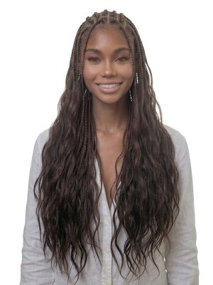 ENCORE LAVIE FEATHER CROCHET HAIR BODY WAVE 18 INCH - Image 2