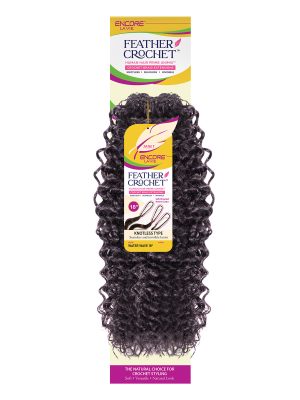 ENCORE LAVIE FEATHER CROCHET HAIR WATER WAVE 18 INCH - Image 3